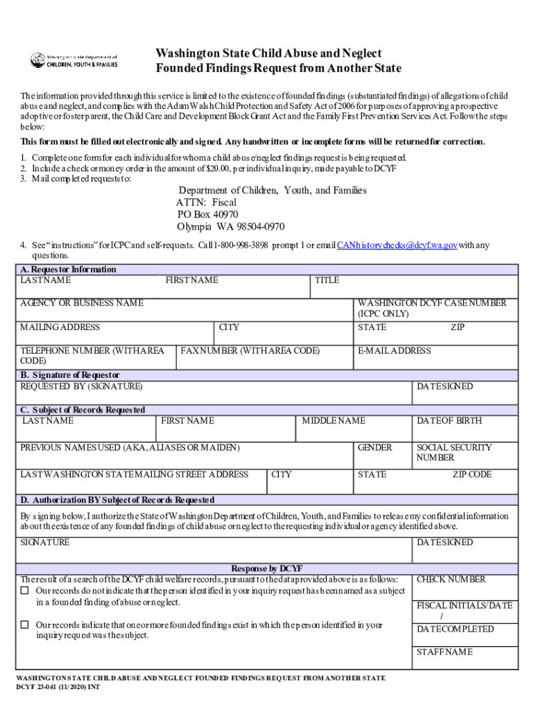 Wa Dcyf Form