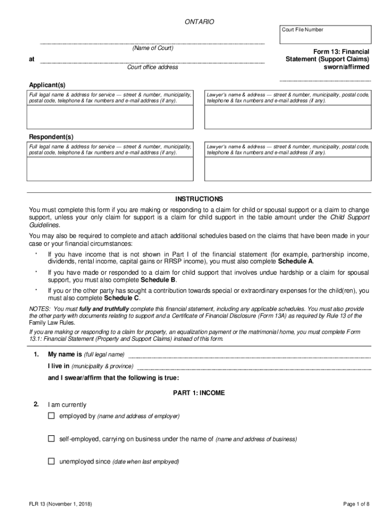 Canada  Form