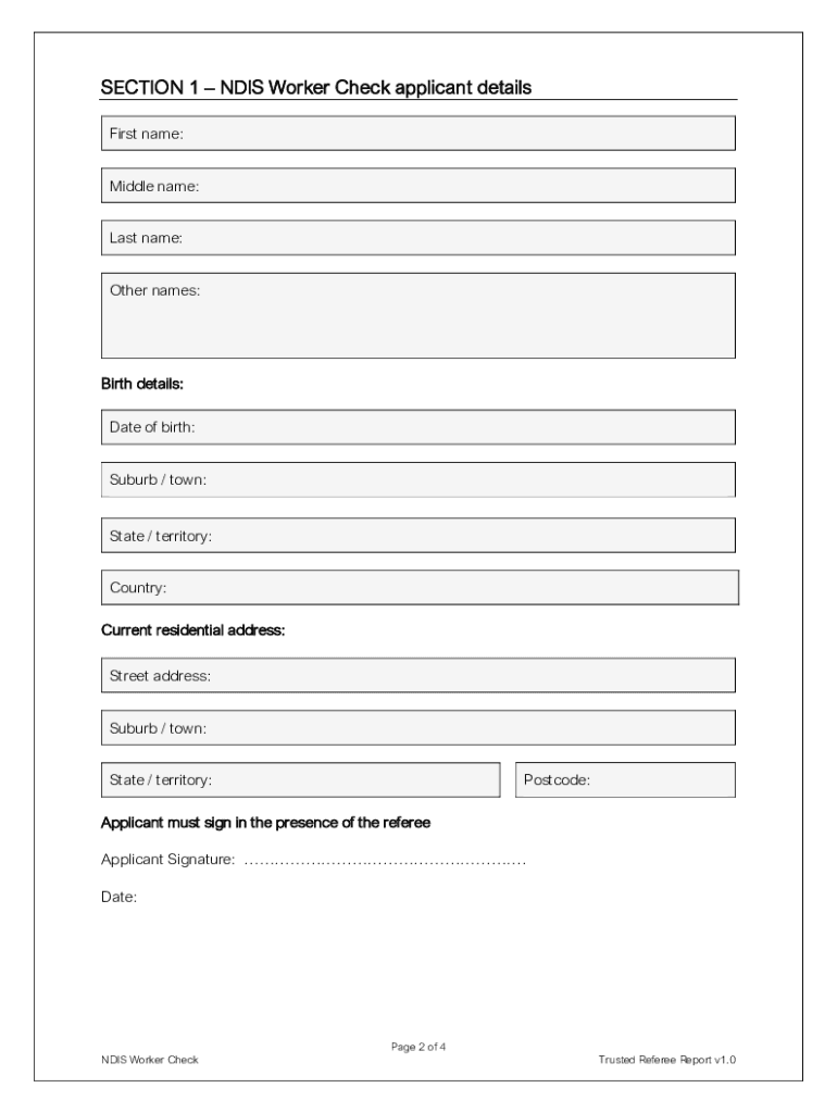Trusted Referees Report  Form