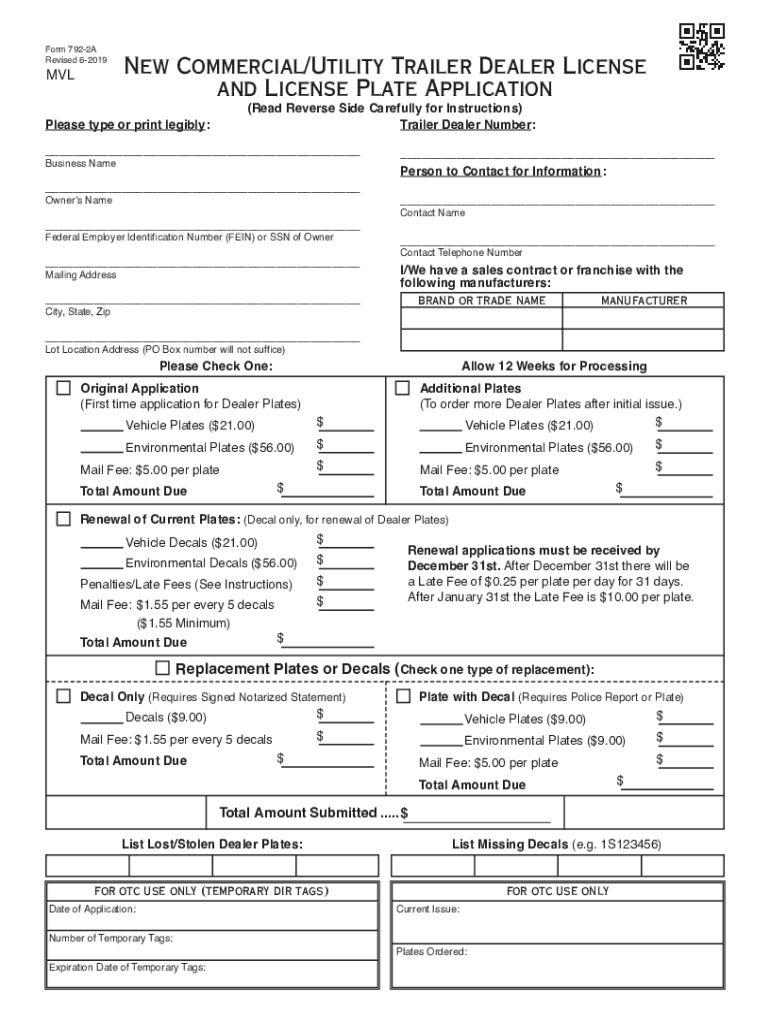  Oklahoma Temporary Tag Private Sale 2019-2024