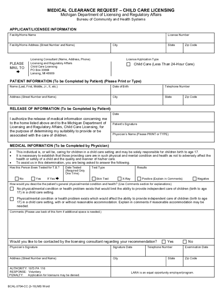  Form BCAL 3704 AFC Download Fillable PDF or Fill Online 2019-2024