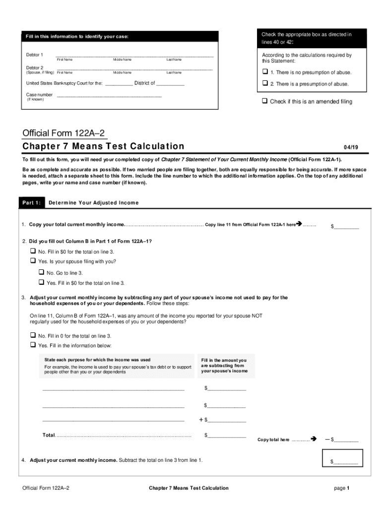  121a1 Check the Appropriate Box as Directed in Fill in This 2019