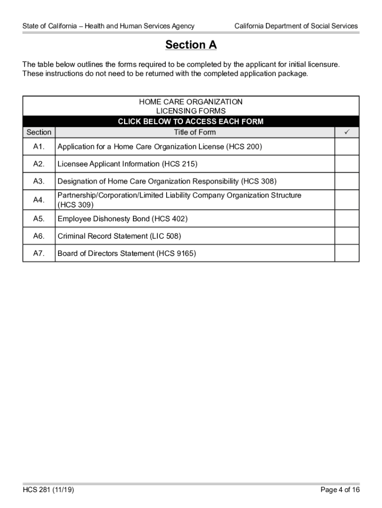  Cdss System and Application Access Form California 2019-2024