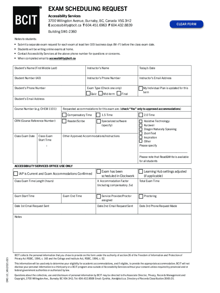  ONLINE EXAM REQUEST and INVIGILATION INSTRUCTIONS 2021-2024