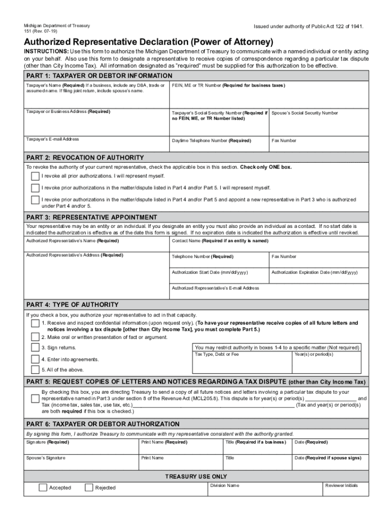  PART 1 TAXPAYER or DEBTOR INFORMATION 2019