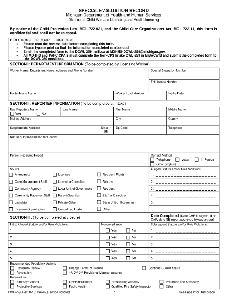  MDHHS Child Welfare Licensing State of MichiganMDHHS Child Protection Law MichiganMDHHS Central Registry Clearance Requests Mich 2018-2024