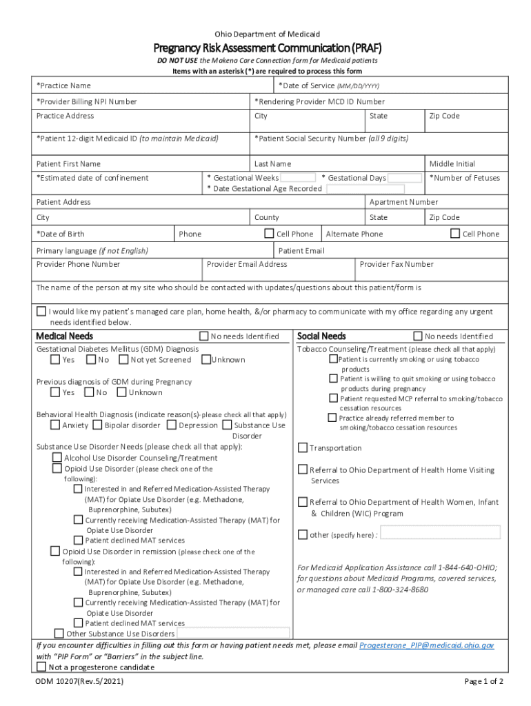 Praf Form