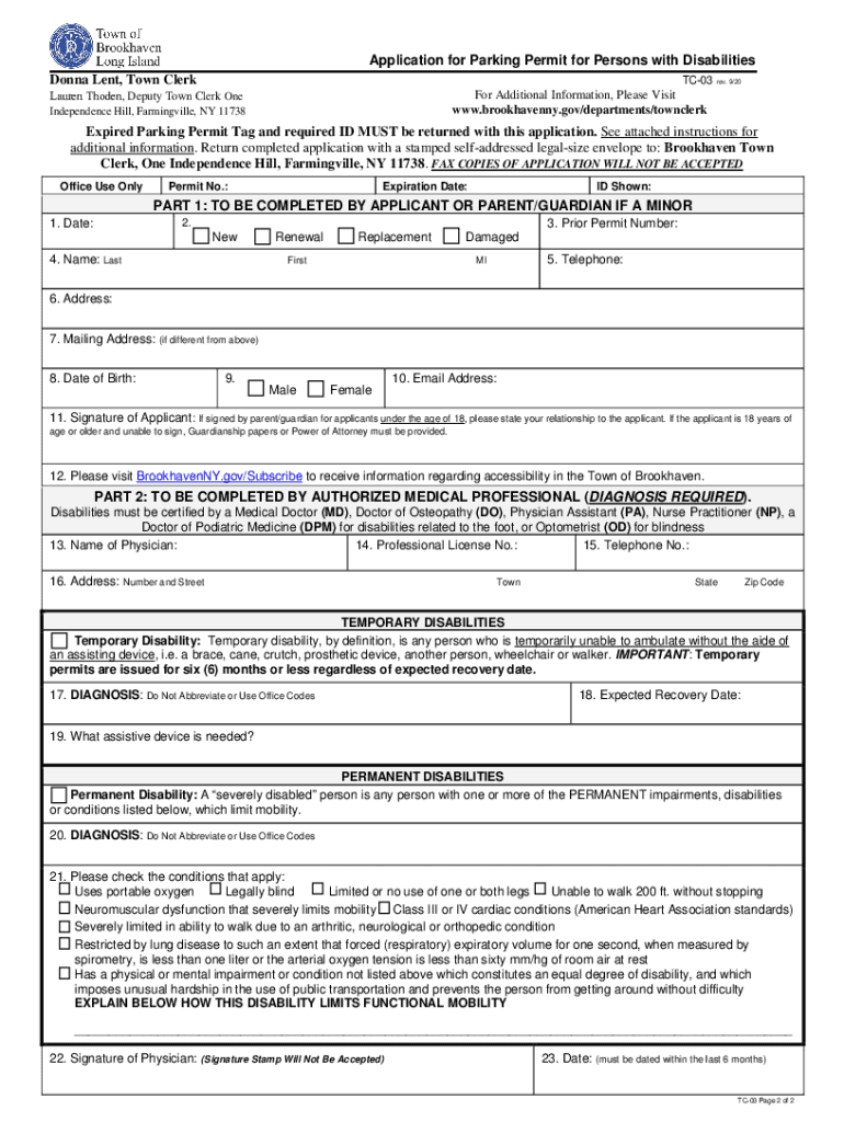  How to Apply for a Parking Permit or License Plates for NYC DOT Motorists & Parking Parking Permits for People NYC DOT M 2020-2024