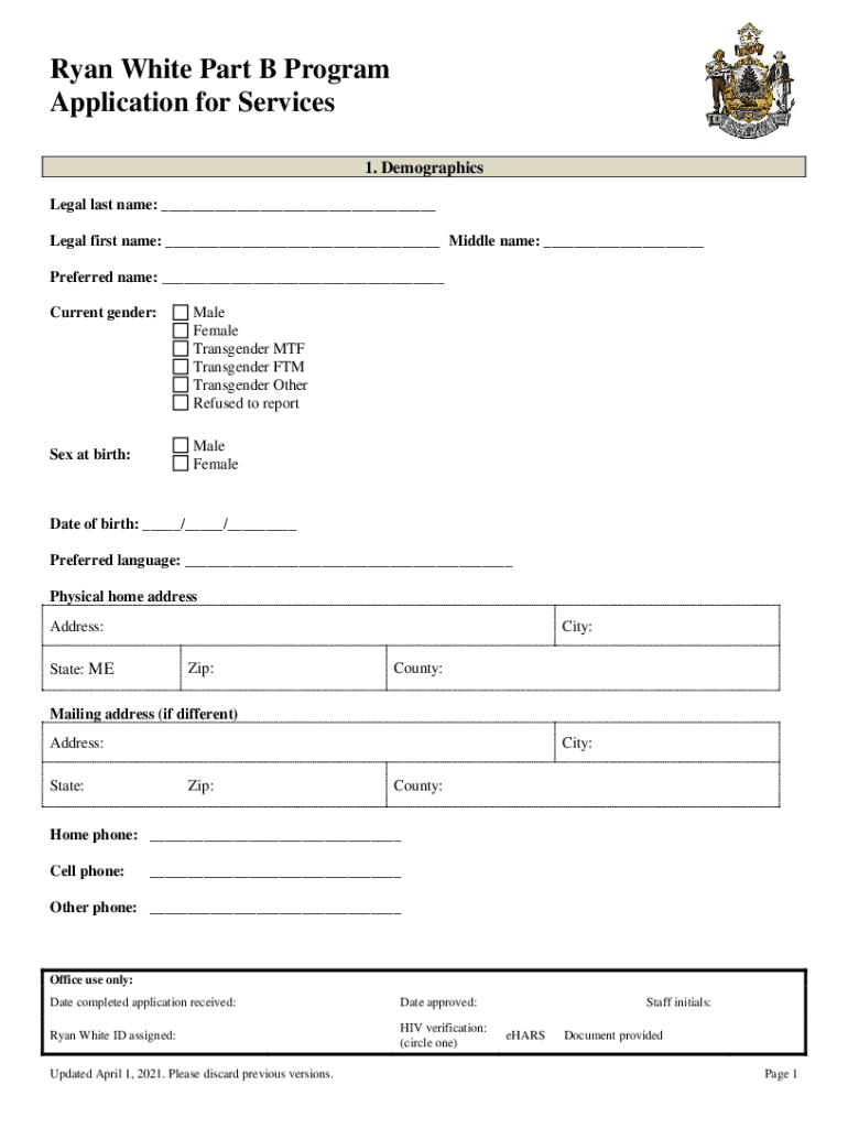  PDF State of Maine Ryan White CAREWare User Guidance Maine Gov 2021-2024