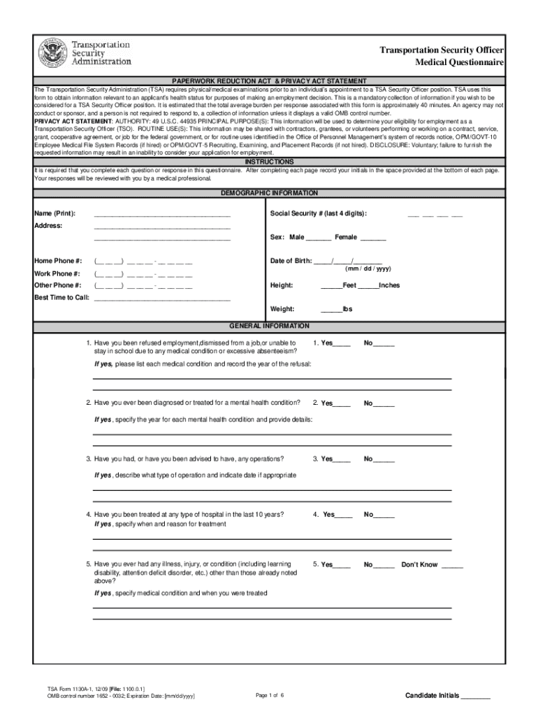 Paperwork Reduction Act Statement AMAS  Form