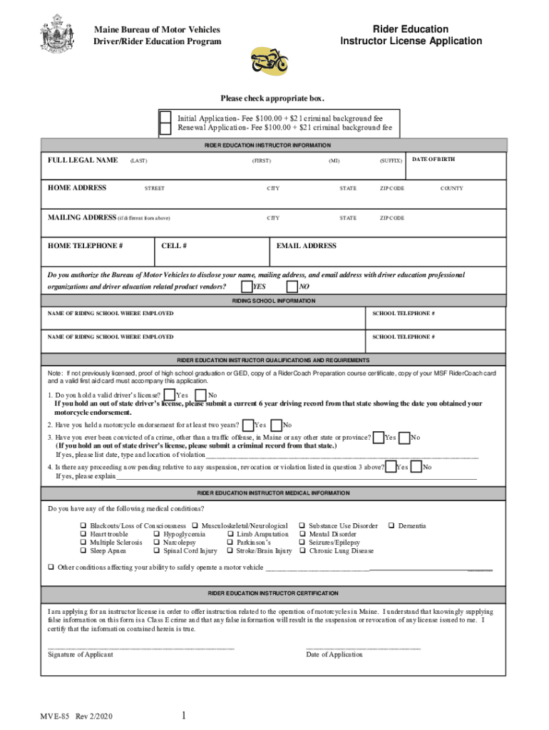 Bureau of Motor Vehicles, Forms & Applications