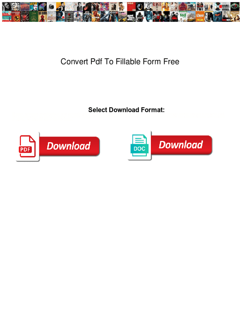 Convert PDF to Fillable Form Convert PDF to Fillable Form Cordis