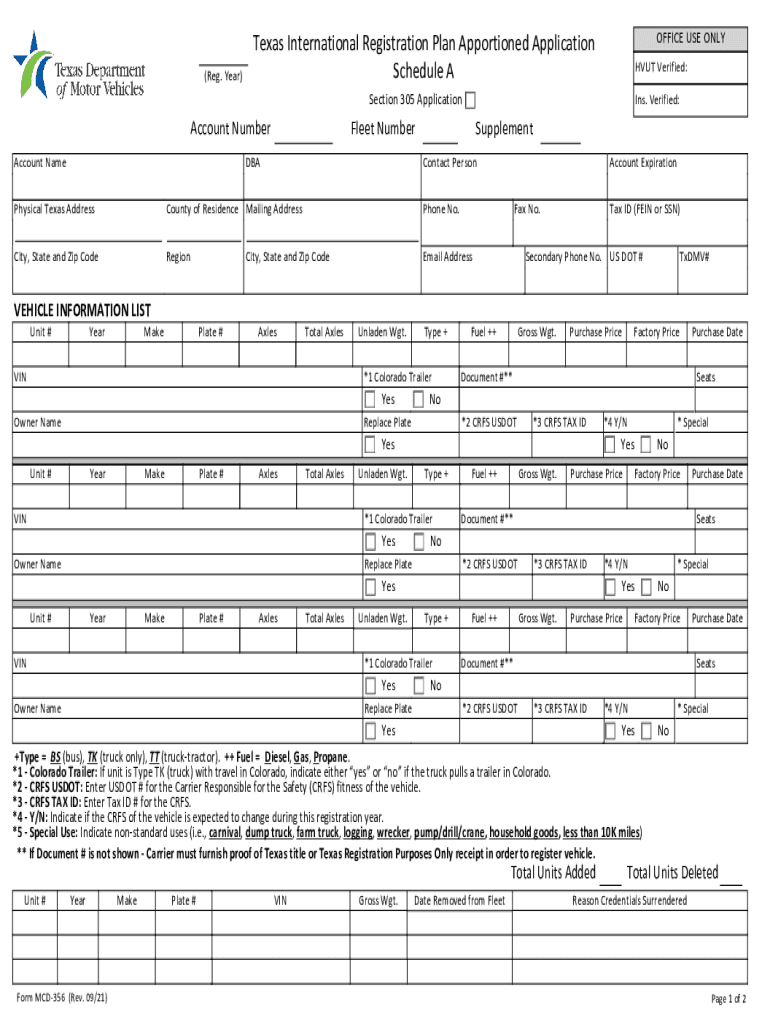 Www pdfFiller Com529642894 Form Mcd 356 Form TX DMV MCD 356 Fill Online, Printable, Fillable