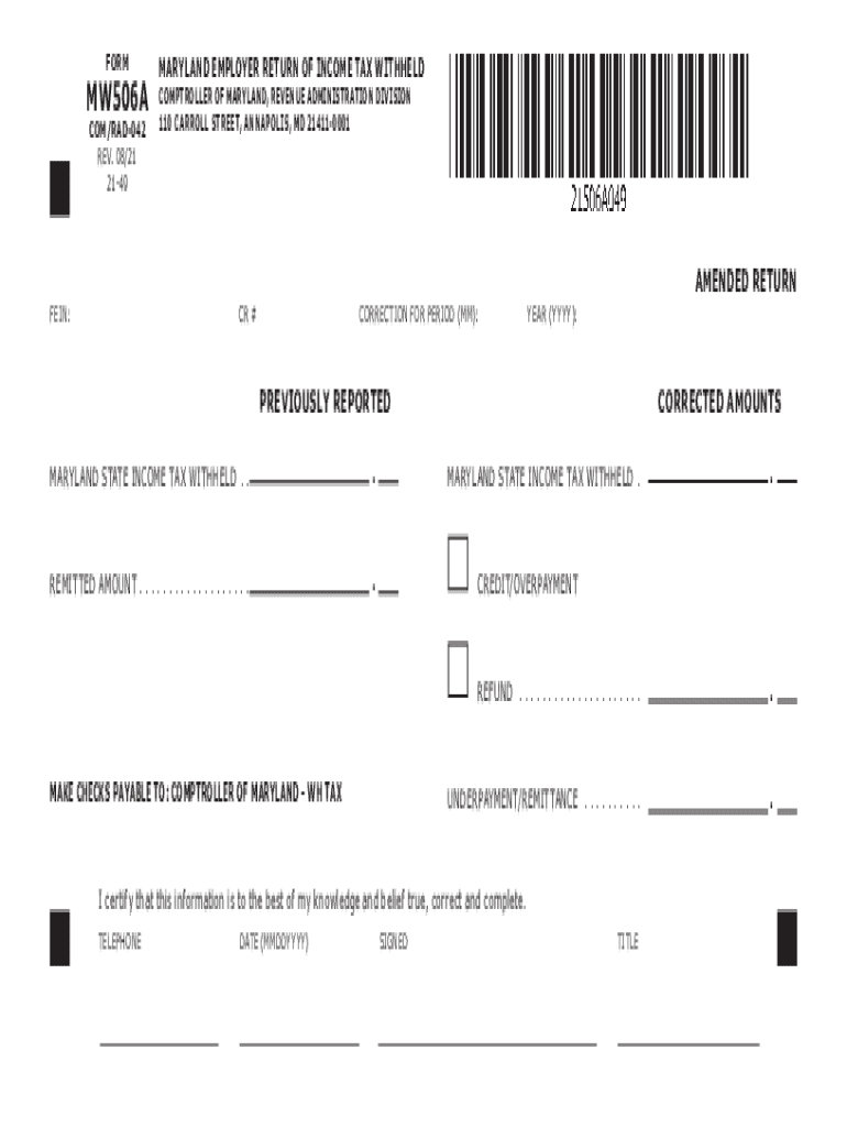  MARYLAND Application for Certificate Marylandtaxes Gov 2021