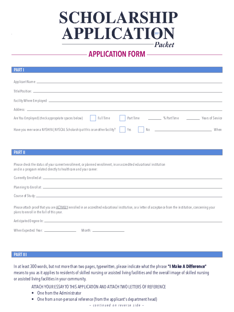 NYSHFA NYSCAL Membership Application Fillable Form