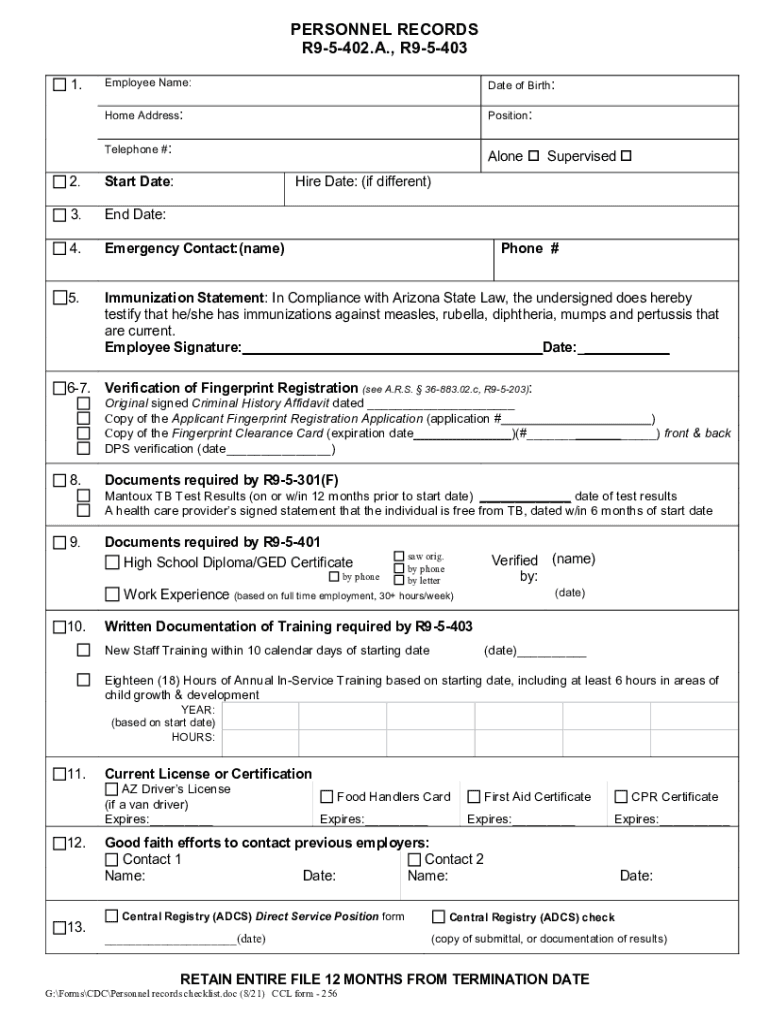  PDF Personnel Records R9 5 402 a , R9 5 403 Arizona Department of 2021-2023