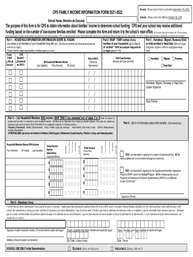  School Based Oral Health Program Authorization Form 2021-2024