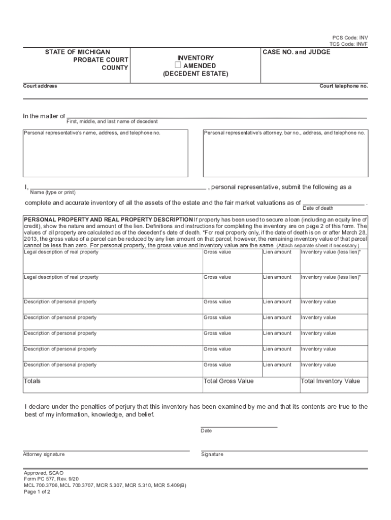 Pc 577  Form