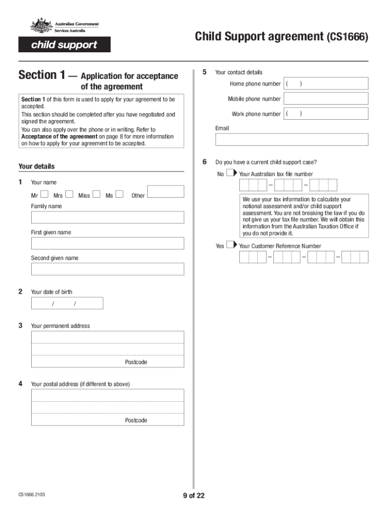Child Support AgreementWhen to Use This Forms This