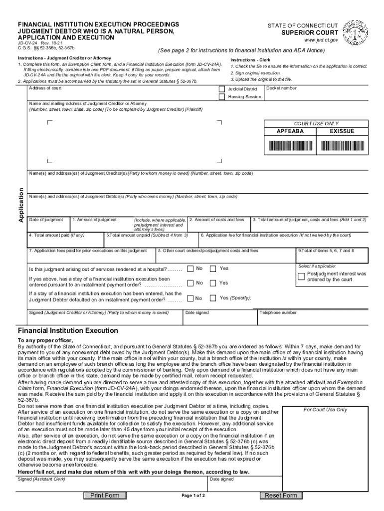  Forms You May Need to Collect on a Civil Judgment 2021-2024