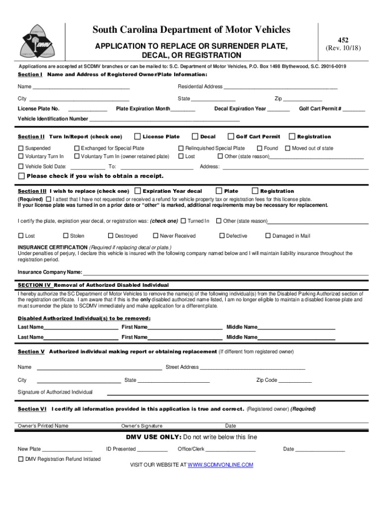 Get and Sign REG 256, Statement of Facts California Department of 2018-2022 Form