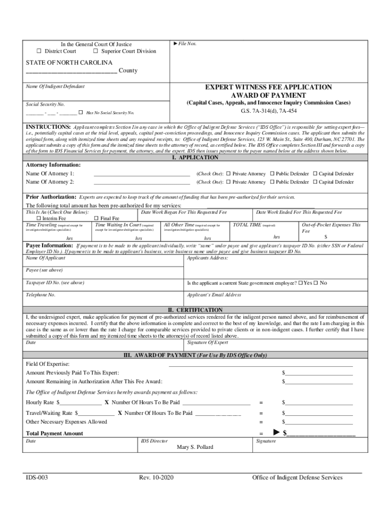 STATE of NORTH CAROLINA Capital Charge File No in the  Form