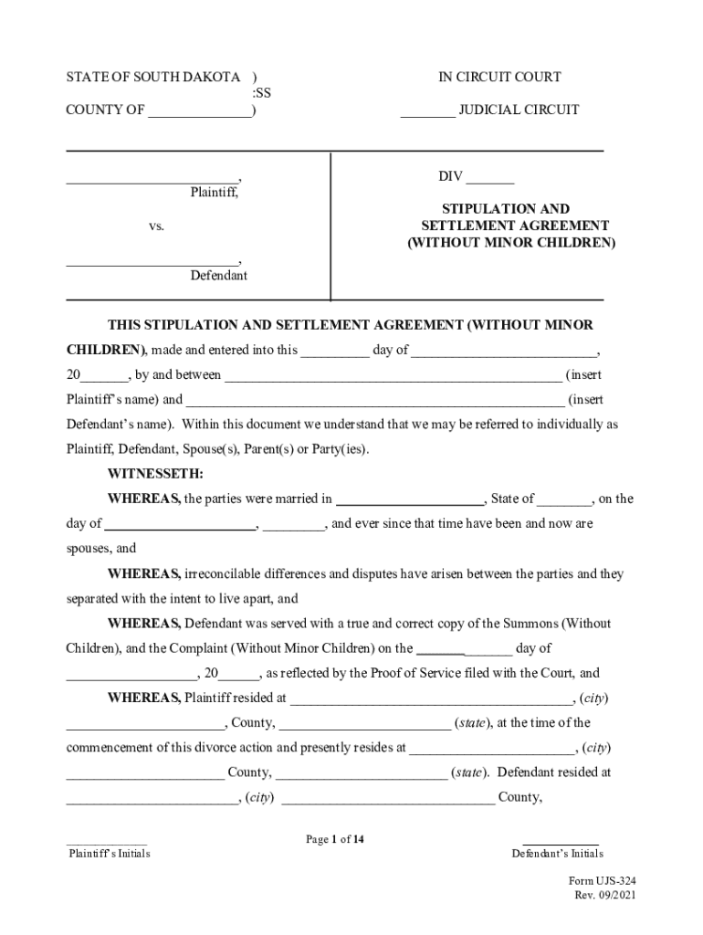 Www pdfFiller Com203795160 UJS324 STIPULATIONStipulation Agreement Florida Department Fill Online  Form