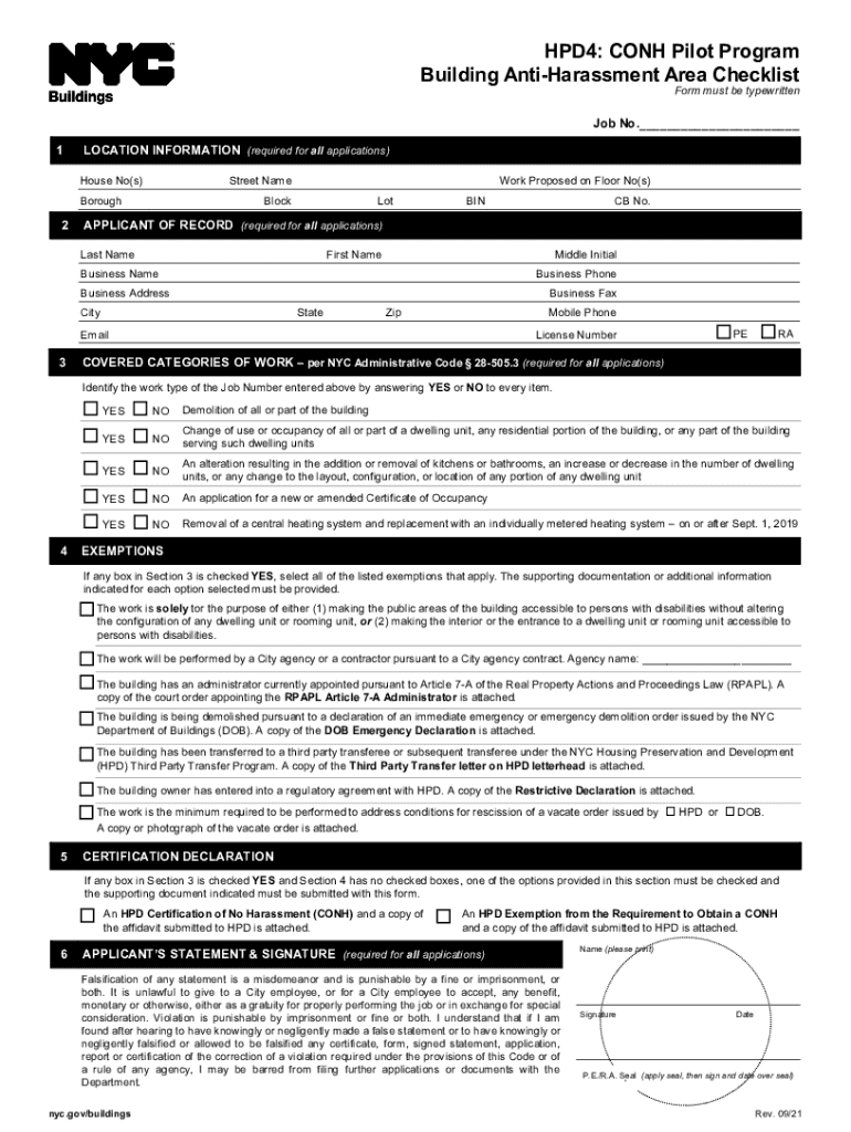 DEPARTMENT of BUILDINGS GUIDE to New York City  Form