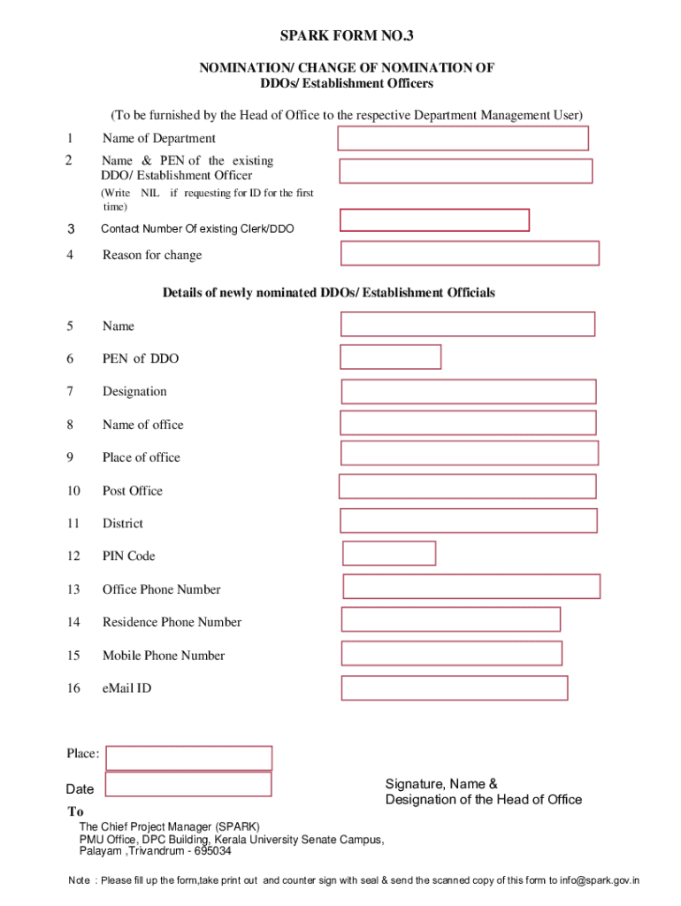  Spark Form 3 PDF 2020-2024