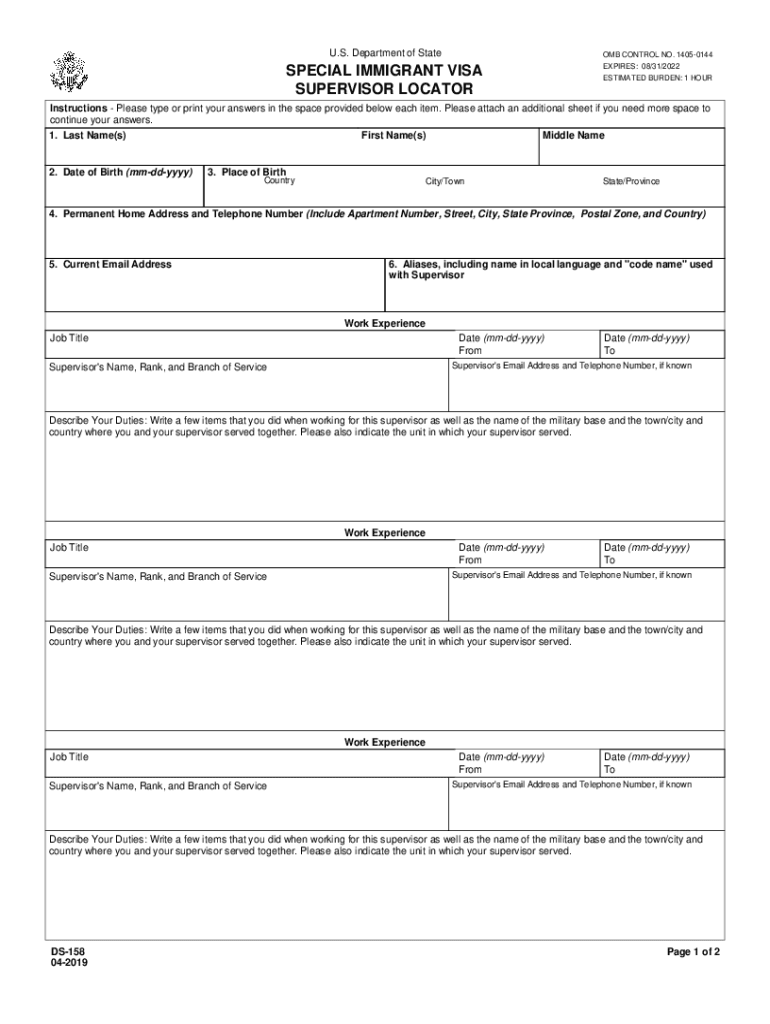 Department of State CONTACT INFORMATION US Legal Forms
