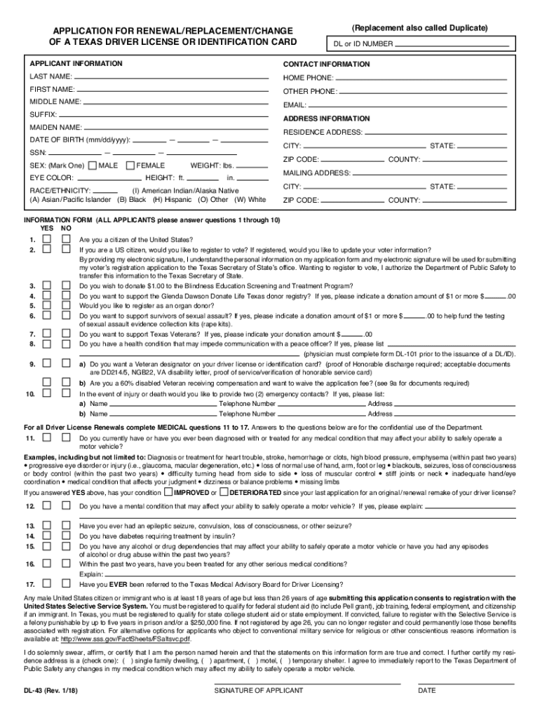  How to Replace Your Driver License, Commercial Driver 2018-2024