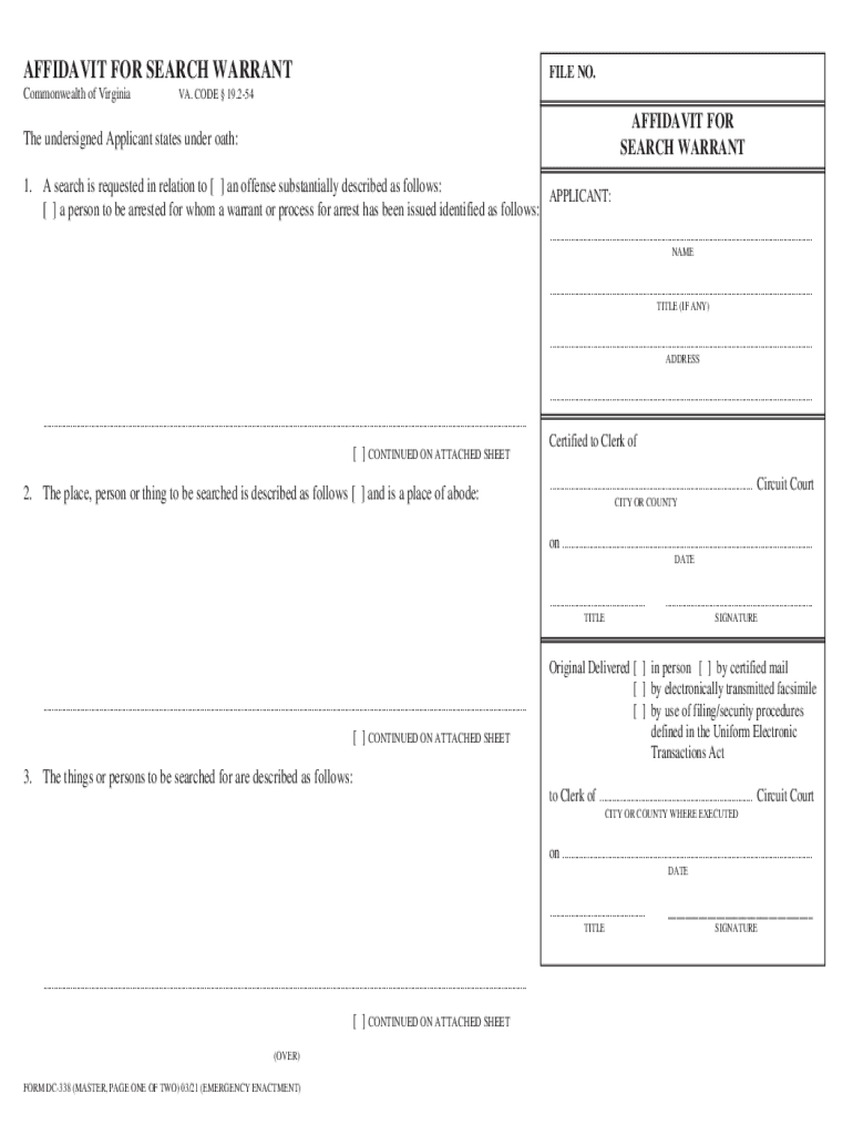  Elva Velez Search Warrant Part 1 AFFIDAVIT for SEARCH 2021-2024