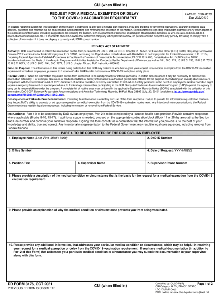 Dd Form 3176 Fillable