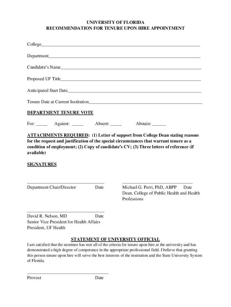 Department of Applied Physiology and Kinesiology Operating  Form