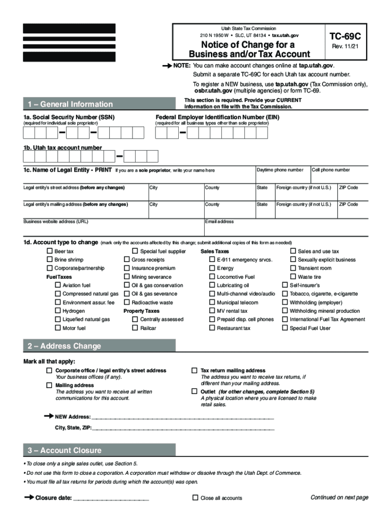  96 097 Utah State Tax Commission Official Website 2021-2024