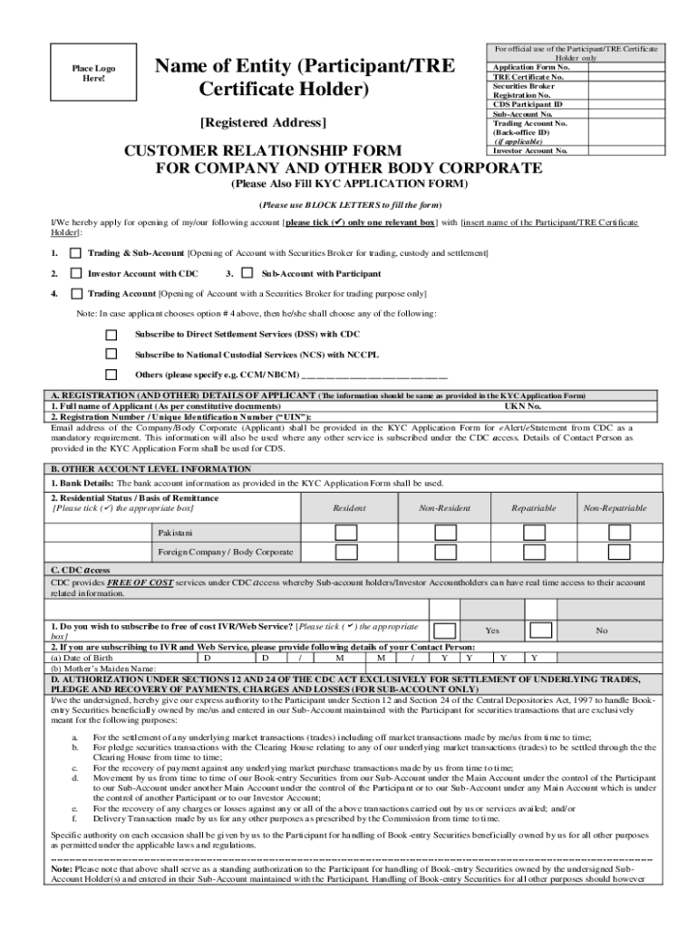 Name of Entity Participant TRE Place Logo Certificate  Form