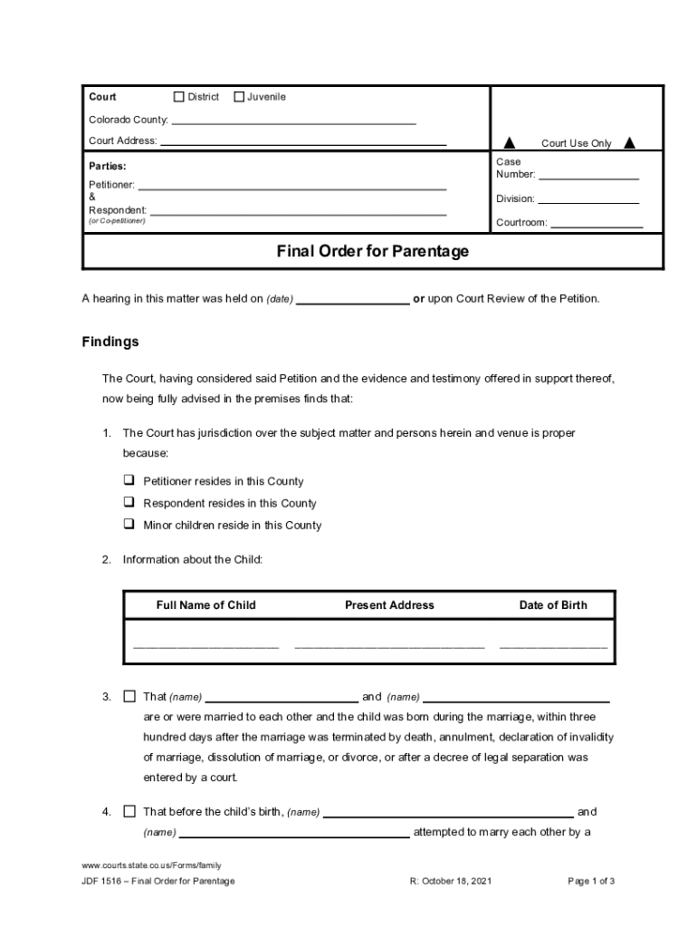 Get and Sign When Should This Form Be Used? Florida Courts 2021-2022
