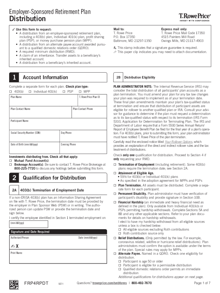  COVID 19 Distribution Request Form ABA Retirement Funds 2021-2024