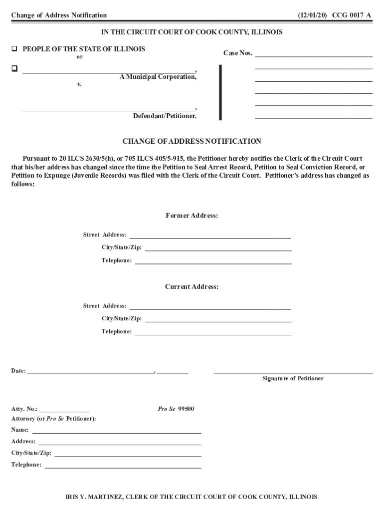 Affidavit of Service of Summons 120120 CCG 0074 in the  Form