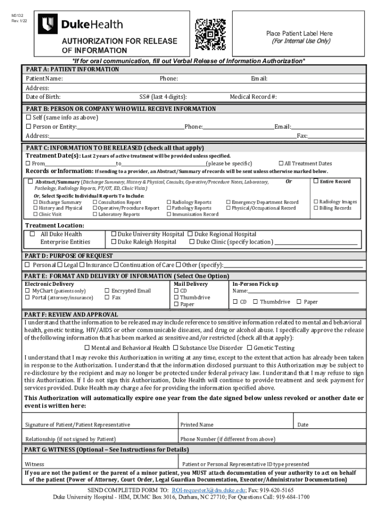 M3132 Rev 719Place Patient Label Reinform PART a