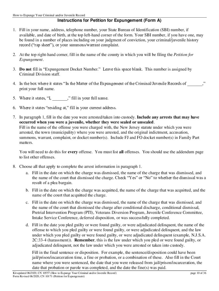  50 State Comparison Expungement, Sealing &amp;amp; Other Record 2020-2024