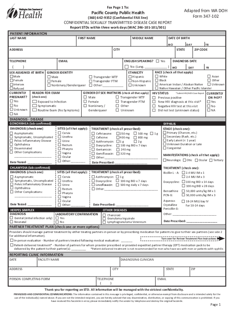  PDF Pacific County Public Health Adapted from WA DOH Form 347 102 2021-2024