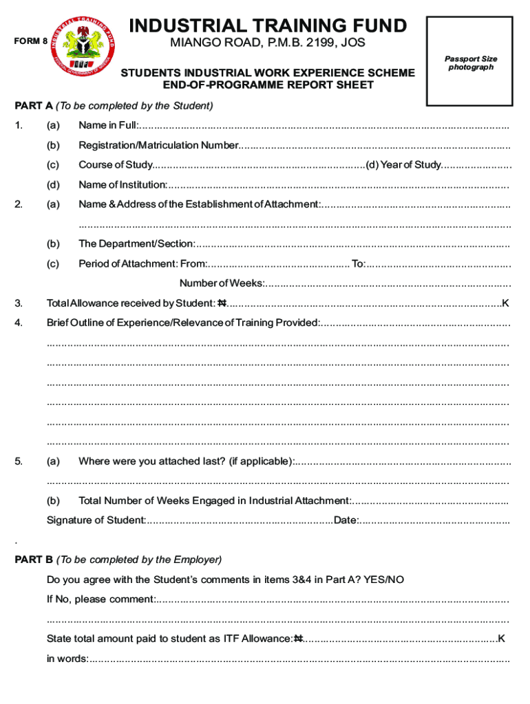 ITCC Cdr  Form