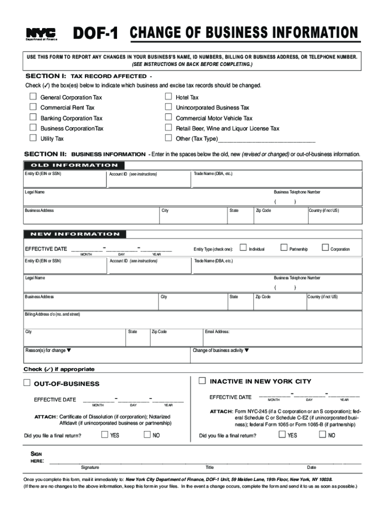  Instructions for Form NYC 1 New York City 2020-2024