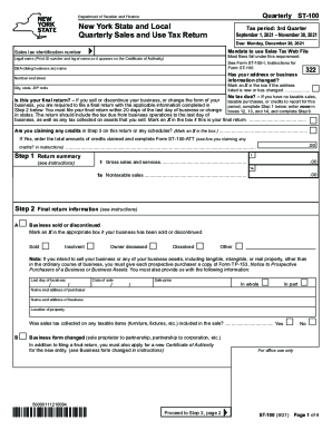 St 100 Form - Fill Out and Sign Printable PDF Template | signNow