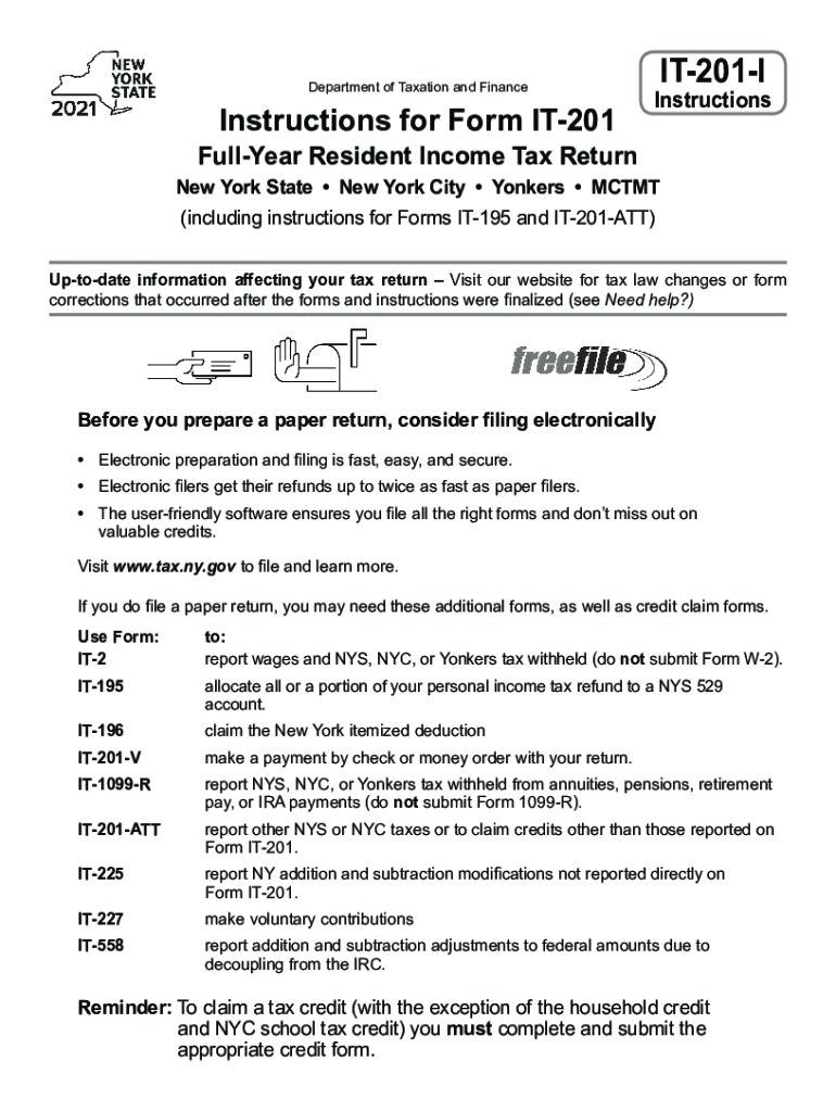  Personal Income Tax and Non Resident Employees NYC Gov 2021