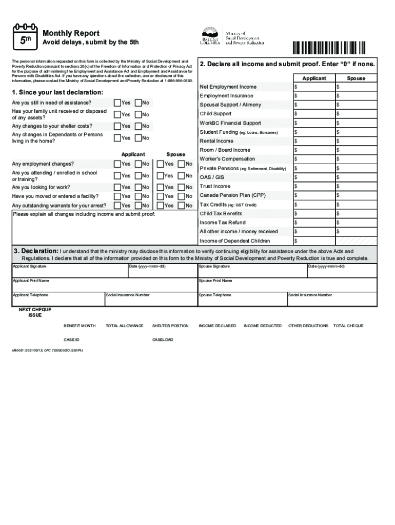 Hr0081  Form