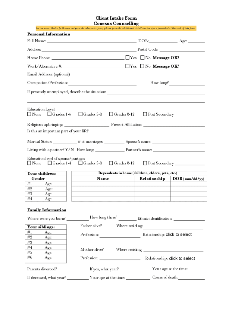 Client Intake Form 06 16 CC DOC