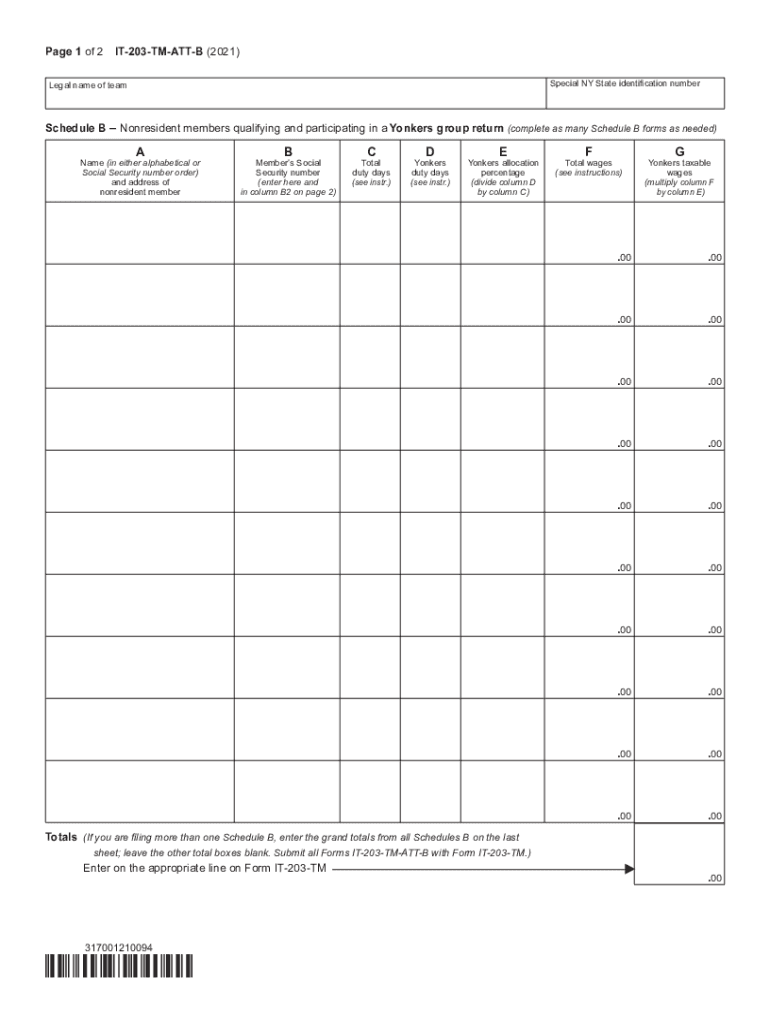  Fillable Online Form it 203 TM ATT B Fax Email Print 2021