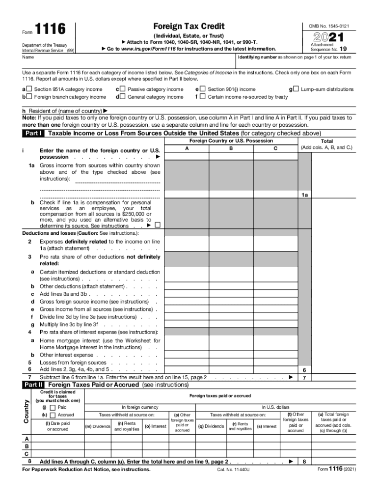 Form 1116